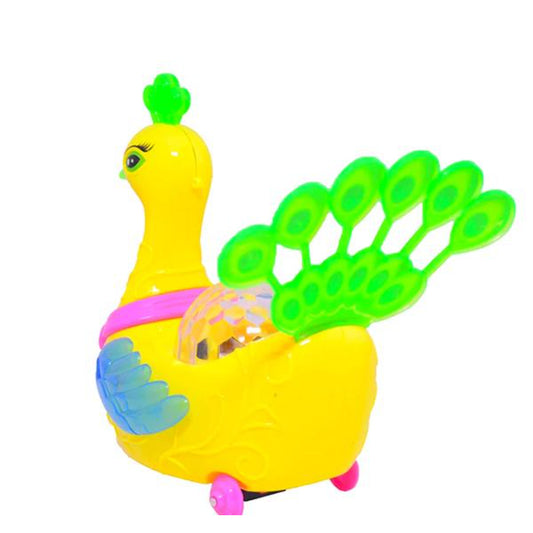 Electric Peacock Light And Music Toy For Kids