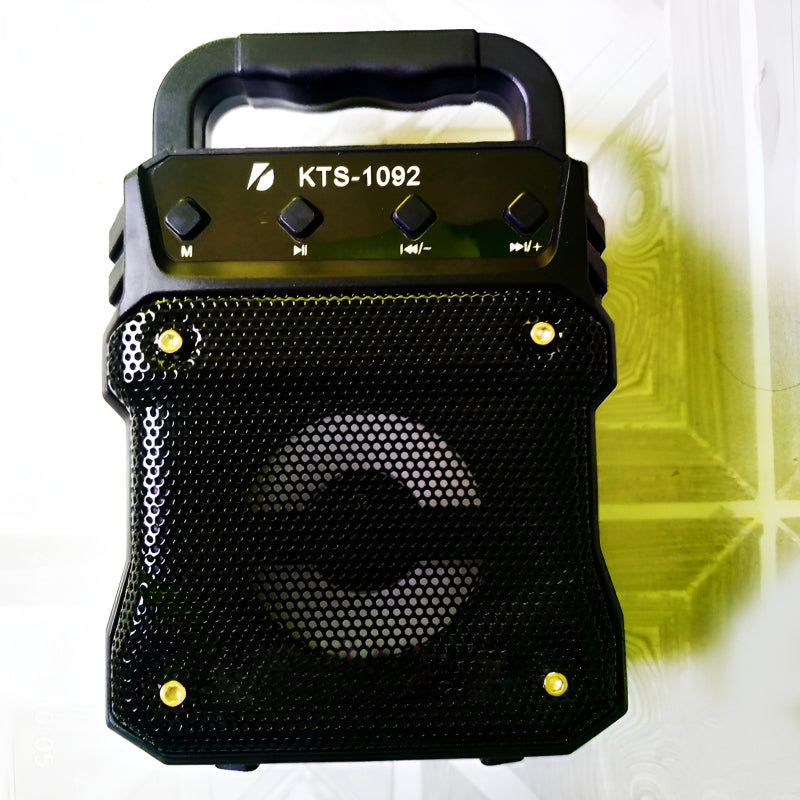 "KTS-1092 Mini Portable 3-Inch Wireless Bluetooth Speaker with High-Quality Sound and Mic Option "