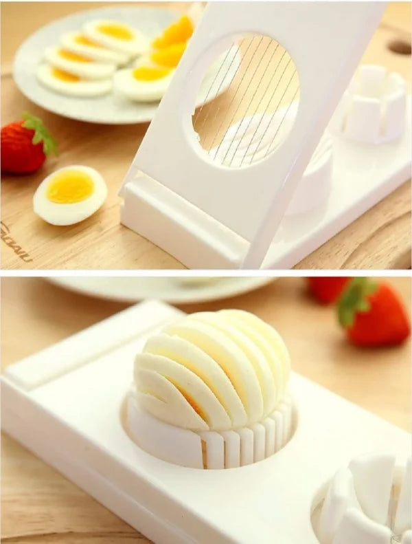 "Multifunctional Egg Slicer Cutter Tool (random Color) "