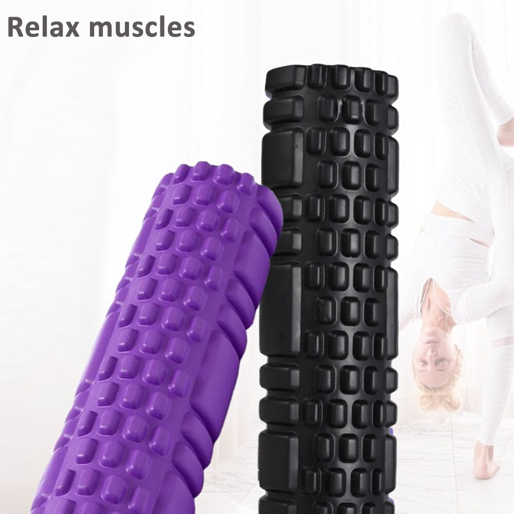 9.5*33cm Yoga Block Fitness Equipment Pilates Foam Roller Yoga Exercises Muscle For Fitness