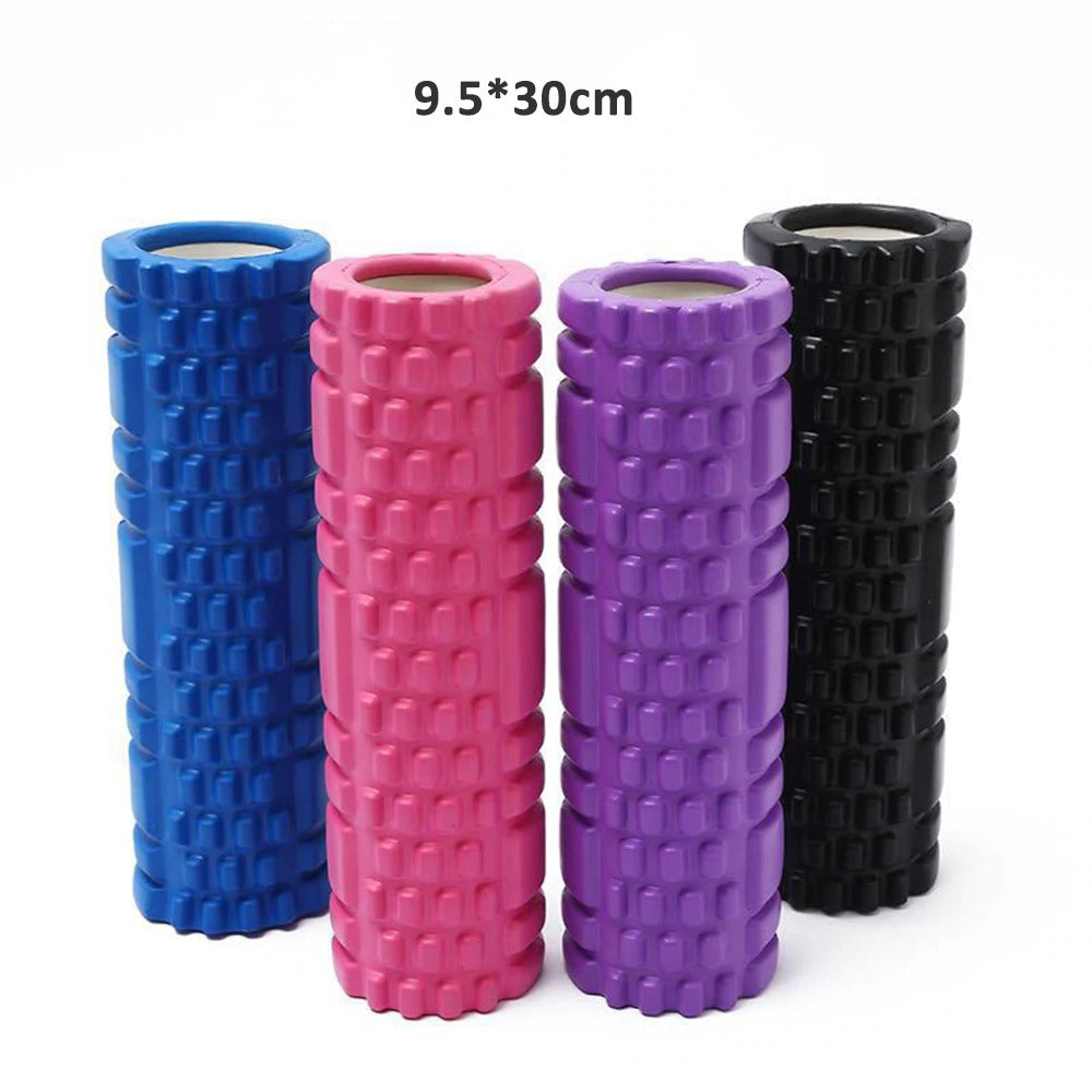 9.5*33cm Yoga Block Fitness Equipment Pilates Foam Roller Yoga Exercises Muscle For Fitness