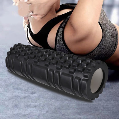 9.5*33cm Yoga Block Fitness Equipment Pilates Foam Roller Yoga Exercises Muscle For Fitness