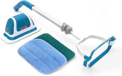 2 In 1 Mop System As Hand Scrubber & Floor Mop | Effortless Wiping, Scrubbing And Polishing