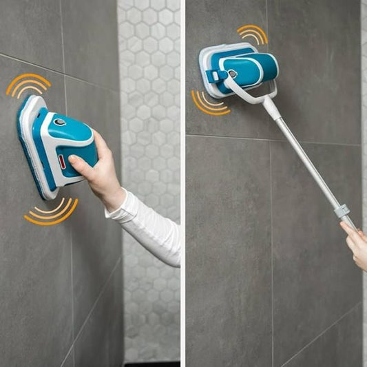 2 In 1 Mop System As Hand Scrubber & Floor Mop | Effortless Wiping, Scrubbing And Polishing