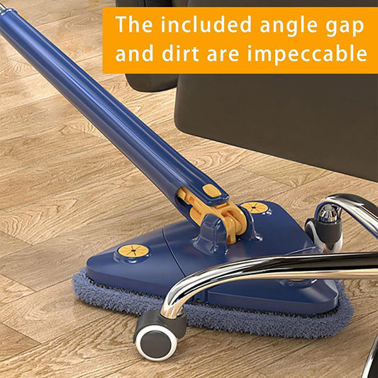 Adjustable 360 Degree Rotatable Butterfly Triangle Cleaning Mop