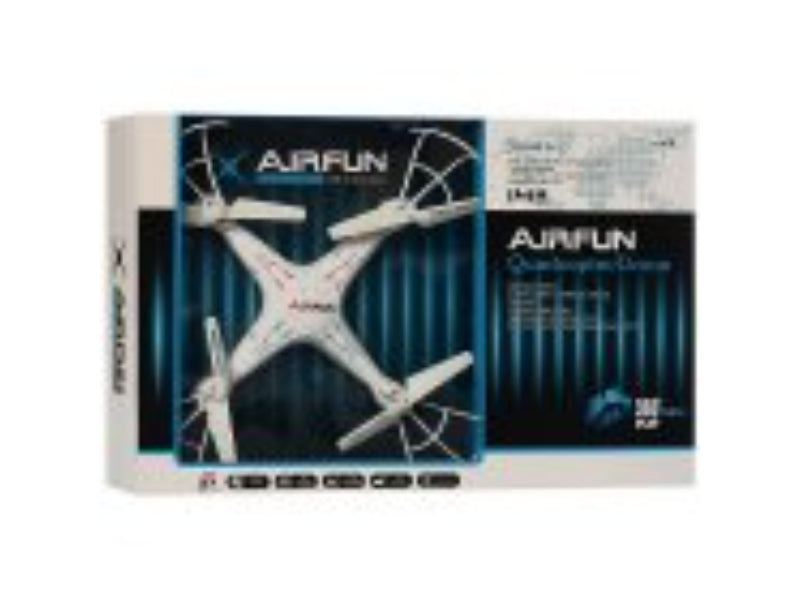 Air Fun AF960 Drone White Quadcopter 360 ° Function 3d 6 Axis Gyroscope Drone