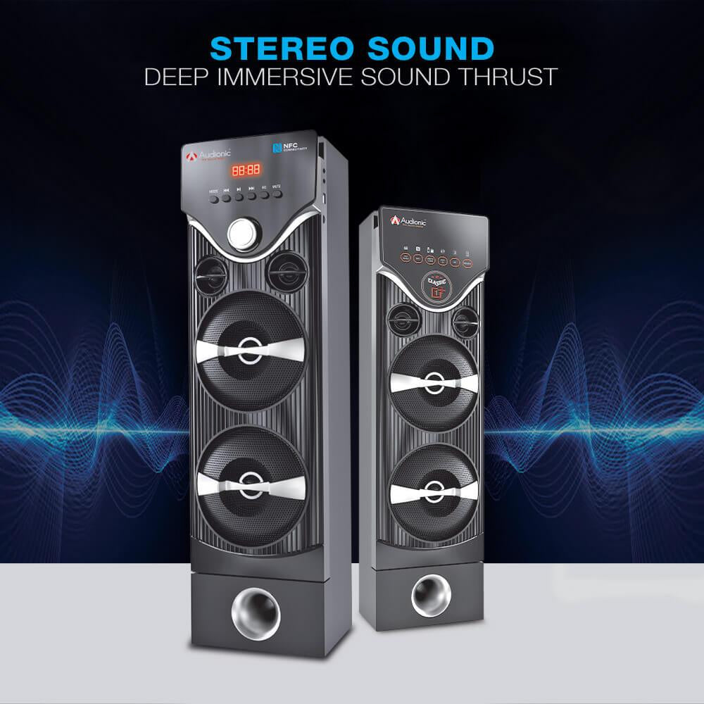 Classic 1 Plus Premium Home Theater Speakers Bluetooth USB TF Card