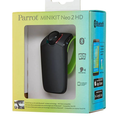 Parrot Minikit Neo 2 HD Voice Controlled Portable Bluetooth Hands Free Kit With HD Voice