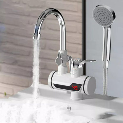 (with Shower) Electric Hot Water Heater Faucet Kitchen Instant Heating Tap Water