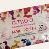 (pack Of 12) O-two-o Professional Makeup Nail Polish ( Permanent )