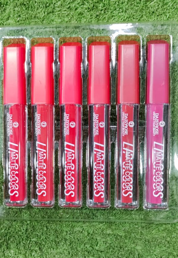 ( Pack Of 6 ) Full Coverage Matte Lipgloss