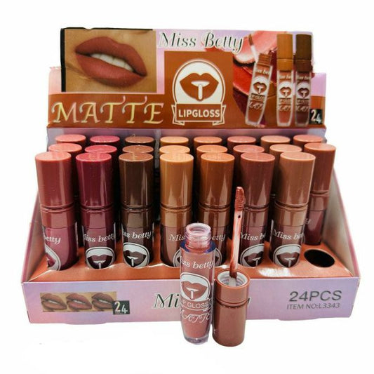 (pack Of 8) High Pigment Matte Lipgloss,