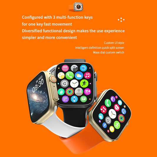 Kd99 Series 8 Ultra Smart Watch With 1.99 Inches Big Display