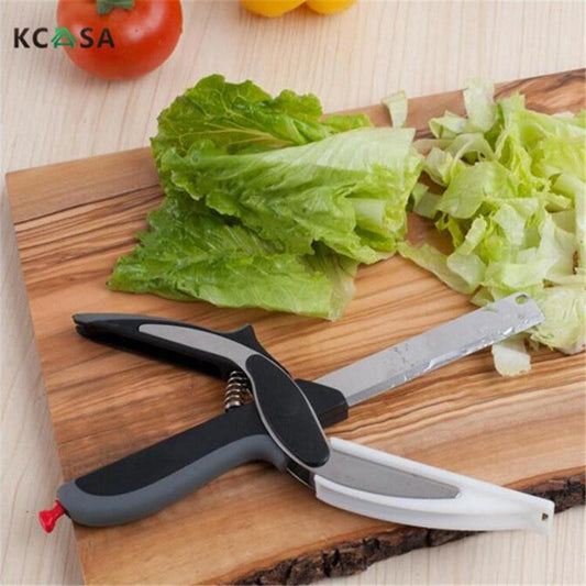 Clever Cutter Stainless Steel Multifunction Kitchen Vegetables Bread Slicer Chopper