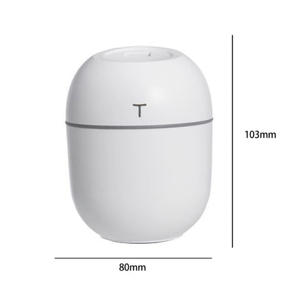 200ml Mini Portable Humidifier With USB Charging And Led Night Light