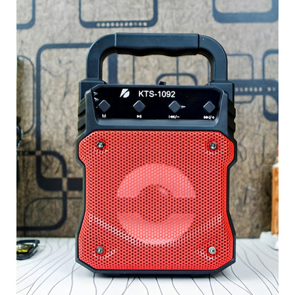 "KTS-1092 Mini Portable 3-Inch Wireless Bluetooth Speaker with High-Quality Sound and Mic Option "