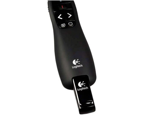 "Logitech R400 Laser Pointer Remote Control Page Turning Wireless Presenter "