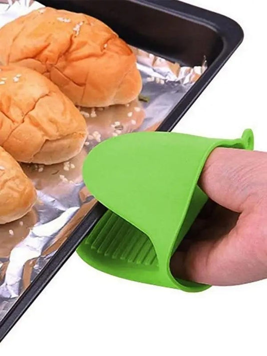 Silicone Heat Resistant Gloves Clips Insulation Non Stick Anti-Slip Pot Bowel Holder Clip