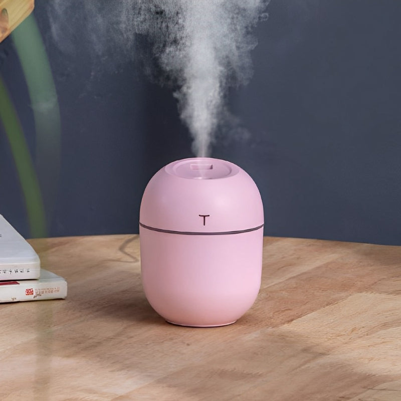 200ml Mini Portable Humidifier With USB Charging And Led Night Light