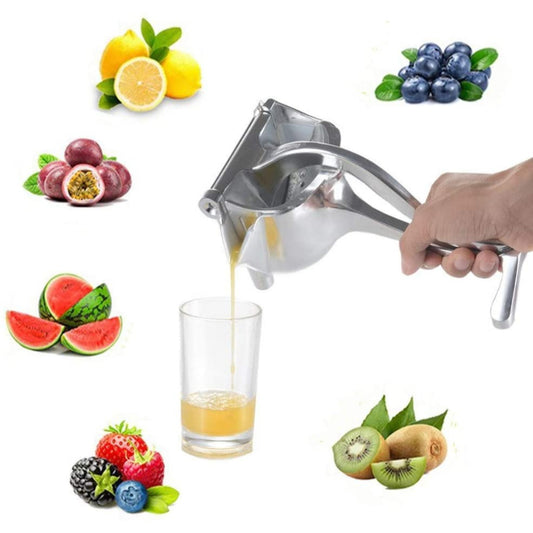 Manual Juice Squeezer Aluminum Alloy Heavy-Duty Hand Pressed Fresh Juice Extractor