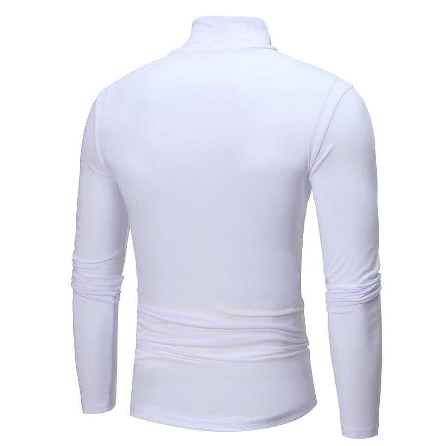 Women's/Men's Winter Warm Long Sleeve High Neck Pullover Top