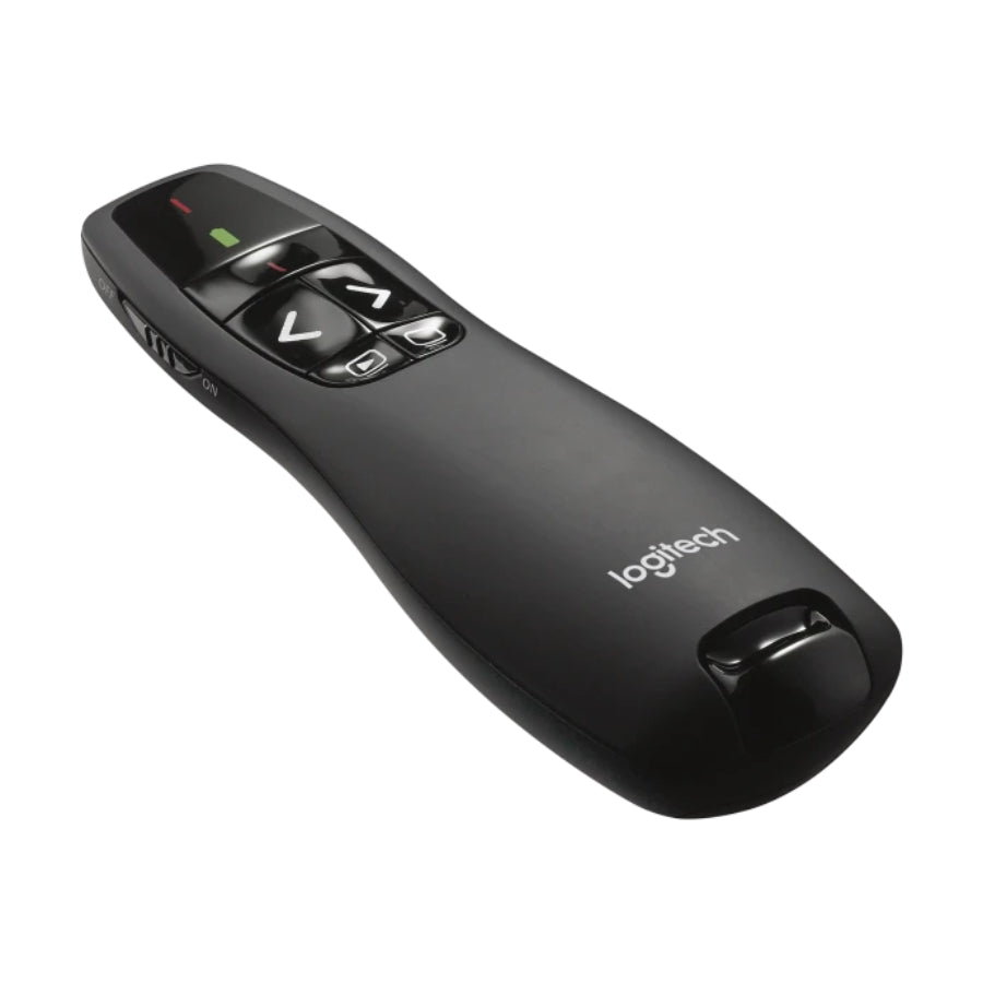 "Logitech R400 Laser Pointer Remote Control Page Turning Wireless Presenter "