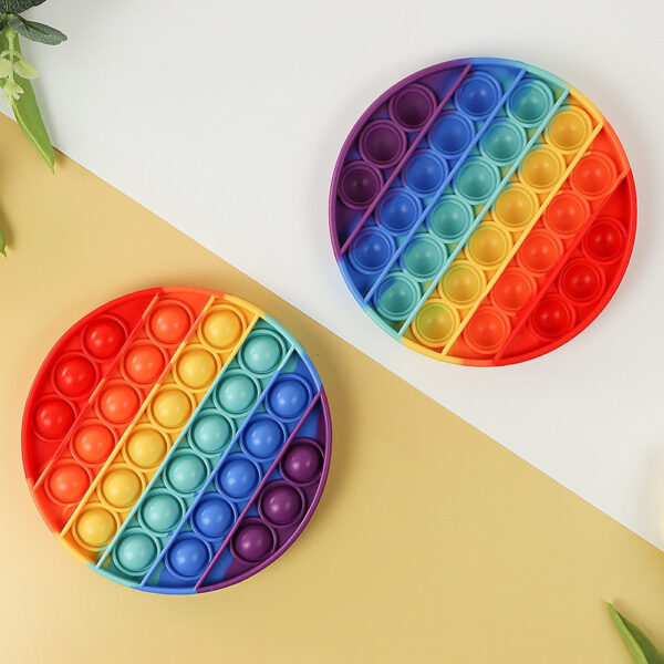 Fidget Circle Shape Kids Game Sensory Special Needs Kid Toys Gift Relieve Children Adult Decompression - Image 2