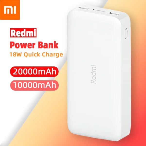 Redmi Mi Power Bank Fast Charging For Mobile Phones (20,000mah) (random Color)