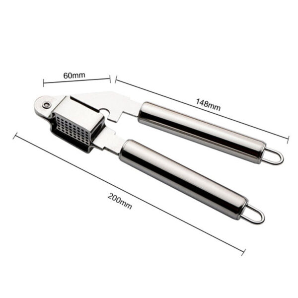 Eco-Friendly Stainless Steel Manual Operate Garlic Press - Image 4