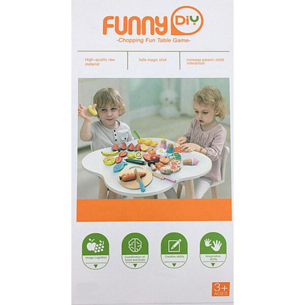 Funny DIY Chopping Fun Table Games Baby Tools Cutting Fruit - Image 3