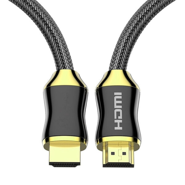 1.5m HDMI Cable 2.0 Zinc Alloy Cord 24k Gold-Plated 4K 1080P Universal - Image 2