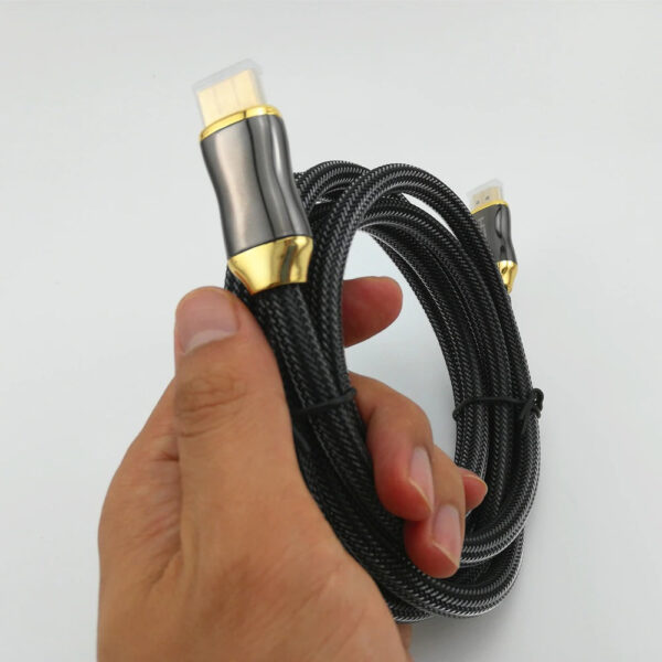 1.5m HDMI Cable 2.0 Zinc Alloy Cord 24k Gold-Plated 4K 1080P Universal - Image 4