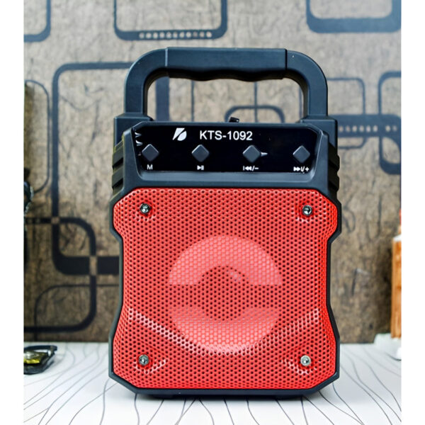 "KTS-1092 Mini Portable 3-Inch Wireless Bluetooth Speaker with High-Quality Sound and Mic Option " - Image 2