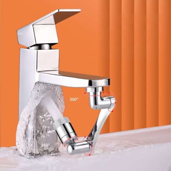 Stainless Steel Rotating Faucet - Image 3