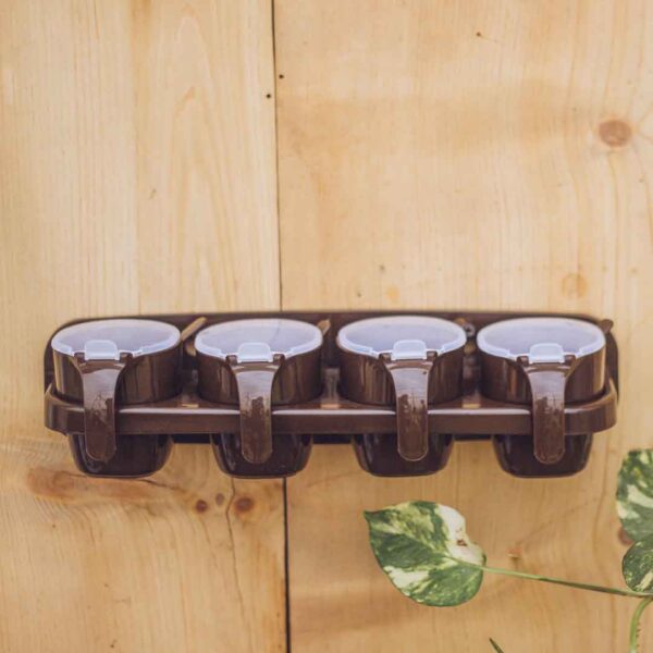 4 In 1 Beautiful Chilli Spice Rack Wall Hanging Kitchen Tool - Image 6